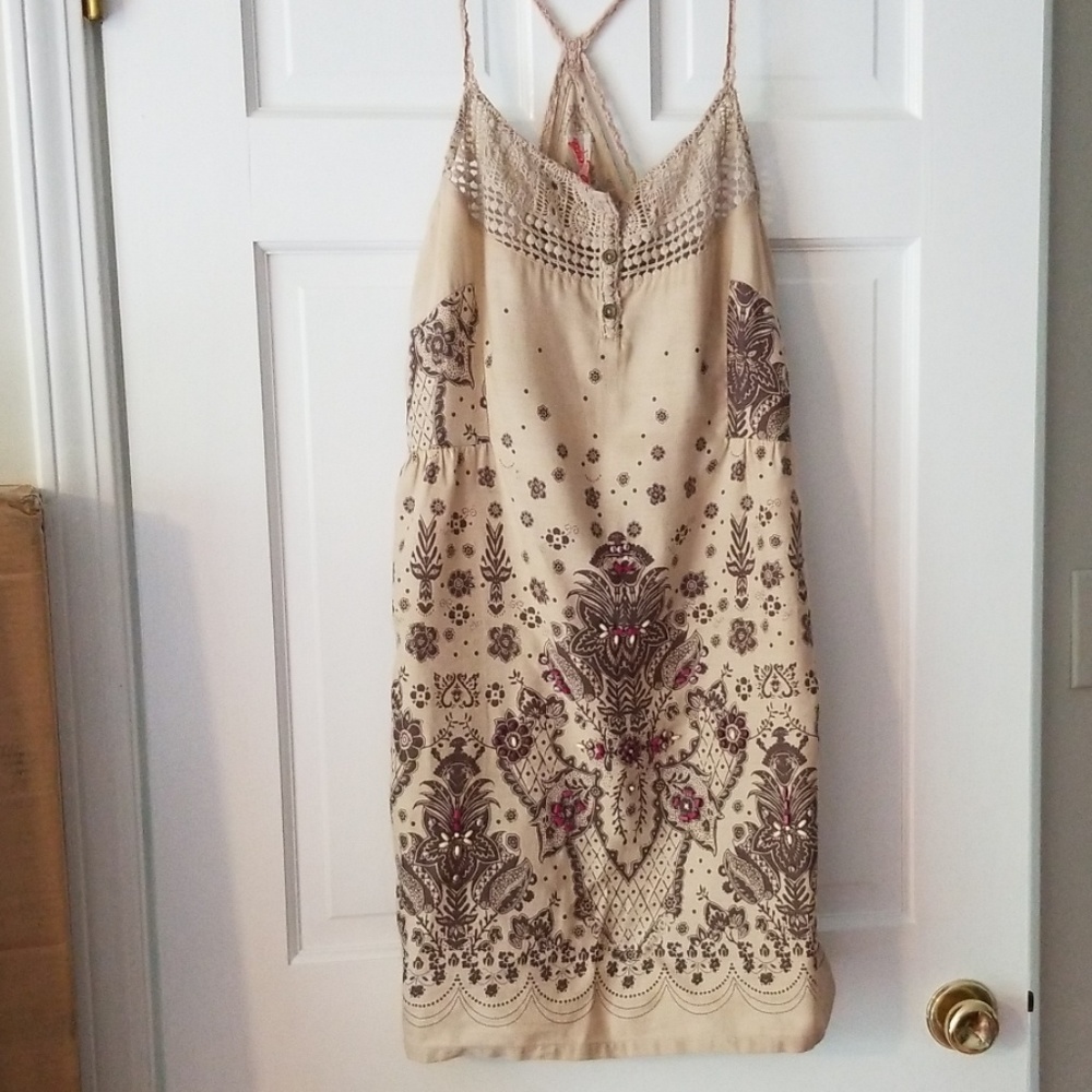 NWT Free People Cotton Linen Sundress Sz 8